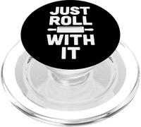 Divertente grafica Just Roll With It Baking Cooking PopSockets PopGrip per MagSafe