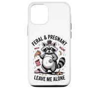 Divertente gravidanza umorismo moglie selvaggia e incinta mi lascia solo Custodia per iPhone 12/12 Pro