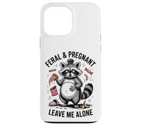 Divertente gravidanza umorismo moglie selvaggia e incinta mi lascia solo Custodia per iPhone 13 Pro Max