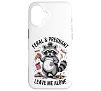 Divertente gravidanza umorismo moglie selvaggia e incinta mi lascia solo Custodia per iPhone 16