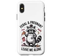 Divertente gravidanza umorismo moglie selvaggia e incinta mi lascia solo Custodia per iPhone X/XS