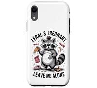 Divertente gravidanza umorismo moglie selvaggia e incinta mi lascia solo Custodia per iPhone XR