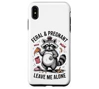 Divertente gravidanza umorismo moglie selvaggia e incinta mi lascia solo Custodia per iPhone XS Max