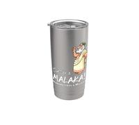 Divertente greco Non essere un Malaka A nessuno piace Malaka Sarcastico Bicchiere termico in acciaio inox doppia parete