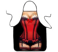 Divertente Grembiule, Grembiule di Natale, Grembiule Oktoberfest, sexy divertente bavarese Oktoberfest da donna, costume Dirndl per barbecue, cuoco, cucina, regali, donne e uomini