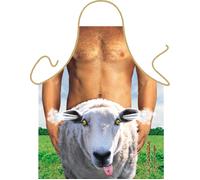 Divertente Grembiule Happy Pecora Küchen-schürze da Cucina Männer-geschenk