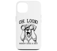 Divertente, guarda, a nessuno frega un cazzo, uomini Custodia per iPhone 13