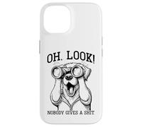 Divertente, guarda, a nessuno frega un cazzo, uomini Custodia per iPhone 14