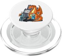 Divertente guardia del corpo No Prince Need Dragon PopSockets PopGrip per MagSafe