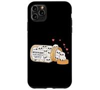 Divertente gufo bianco antidepressivo zoo ragazzi ragazze bambini Custodia per iPhone 11 Pro Max