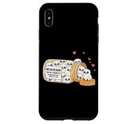 Divertente gufo bianco antidepressivo zoo ragazzi ragazze bambini Custodia per iPhone XS Max