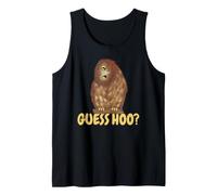 Divertente Gufo con Occhi A Palla Civetta Guess Hoo Canotta