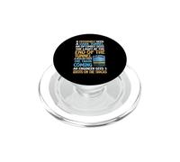 Divertente guida ai treni - 3 idioti sui binari PopSockets PopGrip per MagSafe