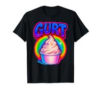Divertente GURT Brainrot Meme Yogurt Gen Z Slang Gen Alpha Humor Maglietta