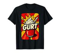 Divertente GURT Brainrot Meme Yogurt Gen Z Slang Gen Alpha Humor Maglietta