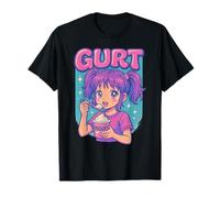 Divertente GURT Brainrot Meme Yogurt Gen Z Slang Gen Alpha Humor Maglietta