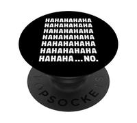 Divertente Hahaha No Meme PopSockets PopGrip Adesivo
