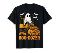 Divertente Halloween Boo-Dozer Ghost Trucks Costume Party Bambini Maglietta