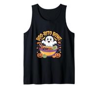 Divertente Halloween Boo-Rito Bowl Ghost Canotta
