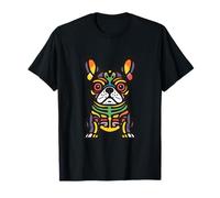 Divertente Halloween Bulldog francese Zombie Maglietta