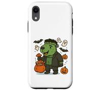 Divertente Halloween Capybara Frankenstein Mostro Grafica Custodia per iPhone XR