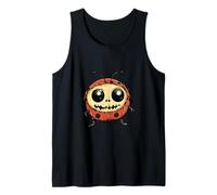 Divertente Halloween Coccinella Zombie Comic Canotta