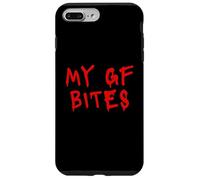 Divertente Halloween Costume Il mio GF morde graffiti Custodia per iPhone 7 Plus/8 Plus