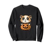 Divertente Halloween Criceto Zombie Fumetto Felpa