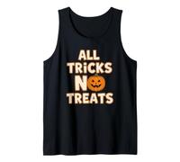Divertente Halloween Detto per Ragazzi Tutti Trucchi No Treats Spooky Canotta