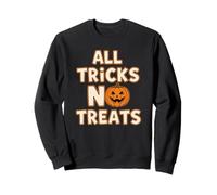 Divertente Halloween Detto per Ragazzi Tutti Trucchi No Treats Spooky Felpa