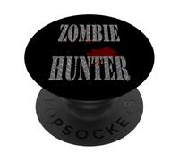 Divertente Halloween Horror Apocalisse Sopravvissuto Zombie Hunter PopSockets PopGrip Adesivo