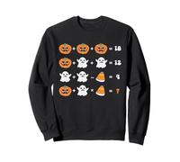 Divertente Halloween Matematica Insegnante Ordine delle Operazioni Quiz spettrale Felpa