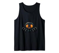 Divertente Halloween Spider Zombie Comic Canotta