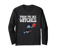 Divertente Halloween Strega da Tavolo Gamer Lancia Le Streghe Dado Maglia a Manica