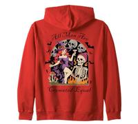 Divertente Halloween Tutti Gli Uomini Sono cremati Umorismo Gotico uguale 2025 Felpa con Cappuccio