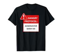 Divertente Hangry Protocollo Amministrare Banh Mi Vietnamita Sandwich Maglietta