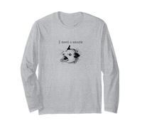 Divertente Ho Bisogno di Uno spuntino Meme - Opossum Opossum urlante Maglia a Manica