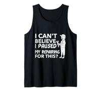 Divertente Ho Messo in Pausa la Riparazione Canotta