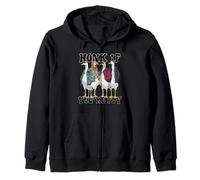 Divertente Honk If You're Fly Goose Streetwear Art Felpa con Cappuccio