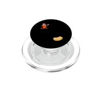 Divertente Hot Dog Libertà Immersione Zio Sam Hotdog Saltare In Panino PopSockets PopGrip per MagSafe