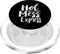 Divertente Hot Mess Express Stato di vita PopSockets PopGrip per MagSafe