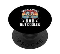 Divertente HVAC tecnico AC Riparazione HVAC Papà ma dispositivo di raffreddamento PopSockets PopGrip Adesivo
