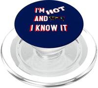 Divertente I am Hot and You Know it PopSockets PopGrip per MagSafe