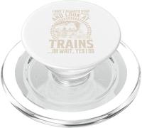Divertente I Don't Always Stop And Look At Train Lovers Ragazzi Uomini PopSockets PopGrip per MagSafe
