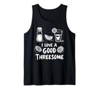 Divertente I Love A Good Trio Tequila Canotta