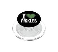 Divertente I Love Pickles dicendo Vintage Grunge Grafica PopSockets PopGrip per MagSafe