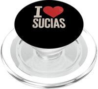 Divertente I Love Sucias Umorismo Dire Spagnolo Slang Donne Uomini PopSockets PopGrip per MagSafe