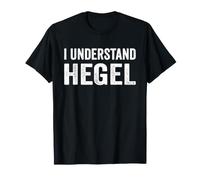 Divertente I Understand Hegel Filosofia Meme Philosopher Maglietta