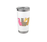 Divertente idea regalo con alpaca, l'alpacalisse è qui Bicchiere termico in acciaio inox doppia parete