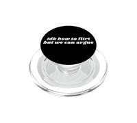 Divertente Idk Come flirtare ma possiamo discutere Yapper Y2k PopSockets PopGrip per MagSafe